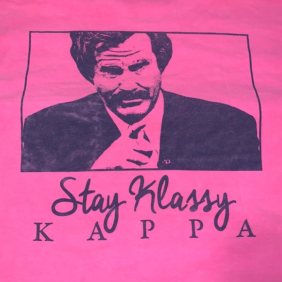 Stay Klassy Kappa - Ron Burgundy TShirt KKG - Picture 1 of 5